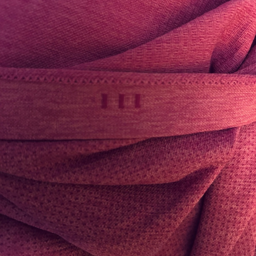 * Lululemon Heathered Seamless Tank Attached Bra SZ 8 * - Picture 6 of 16